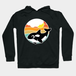 Orca whales lovers design Hoodie